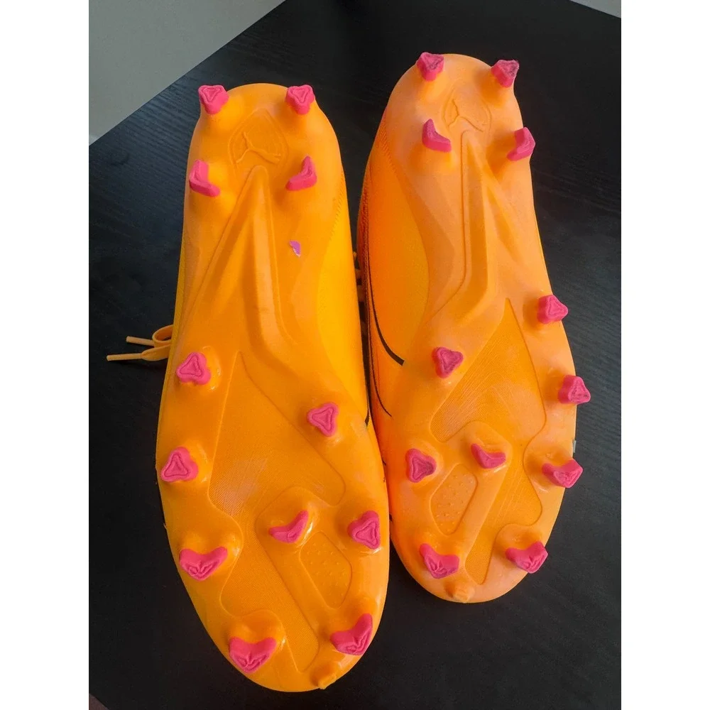 Puma Ultra Women 5 Soccer Cleats Orange Pink FG 107775-03 Athletic Shoes
